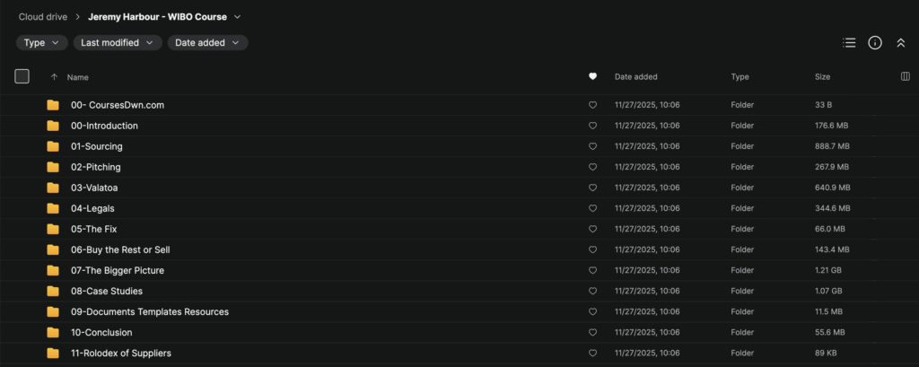 Jeremy Harbour – WIBO Course