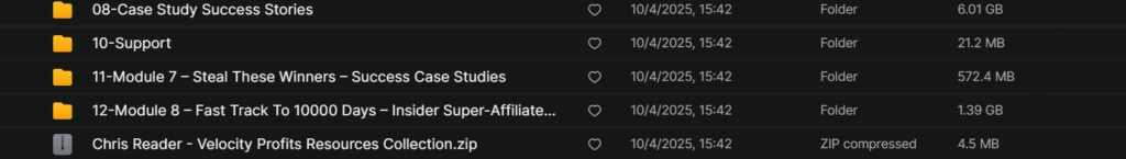 Chris Reader – Velocity Profits