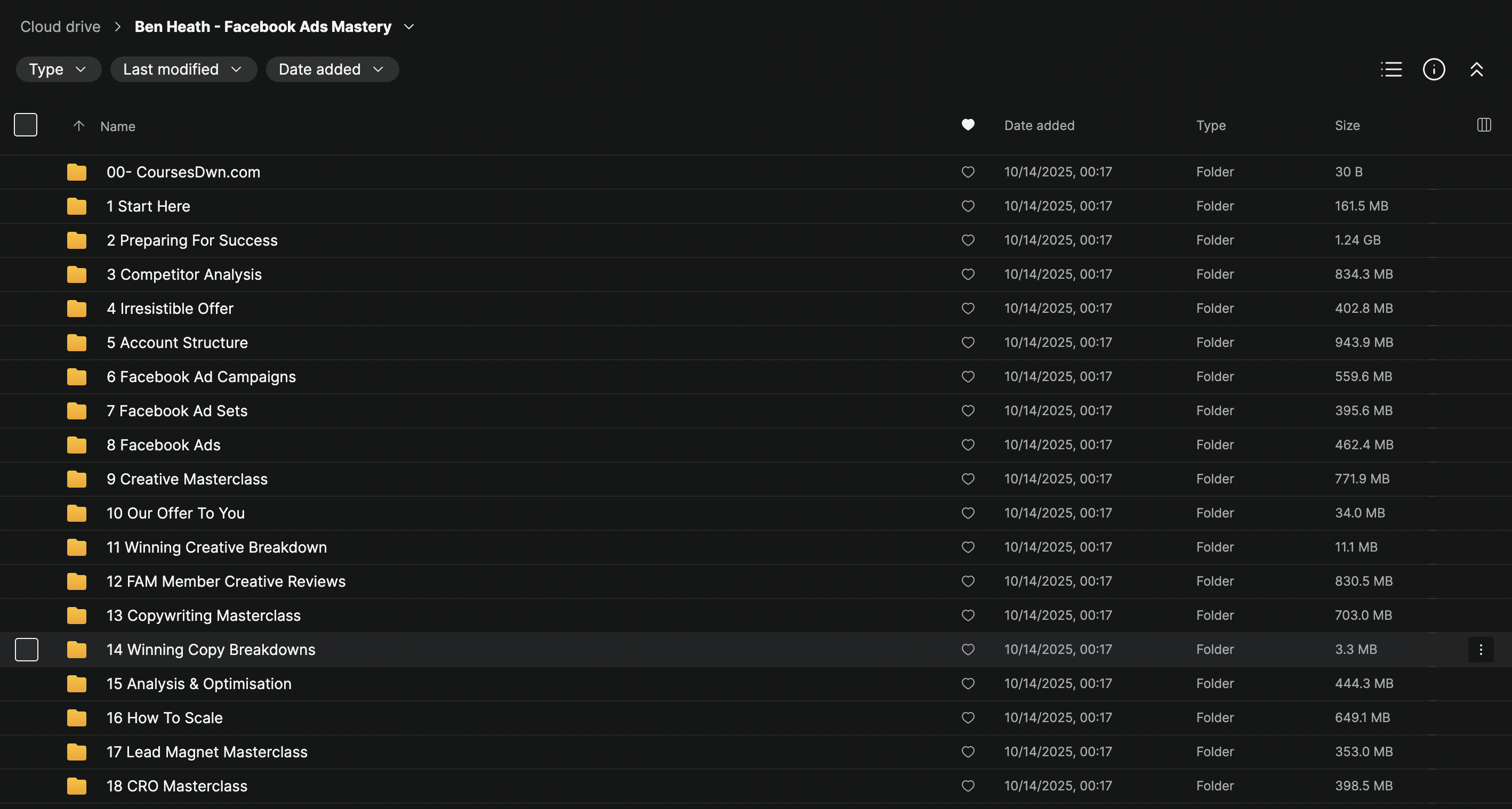 Ben Heath – Facebook Ads Mastery