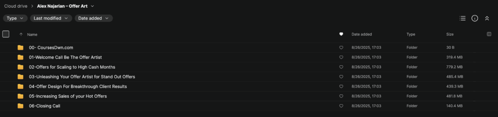 Alex Najarian – Offer Art