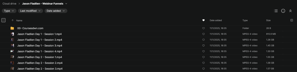 Jason Fladlien – Webinar Funnels