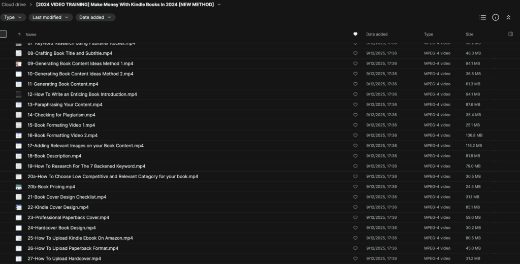 [2024 VIDEO TRAINING] Make Money With Kindle Books In 2024 [NEW METHOD]