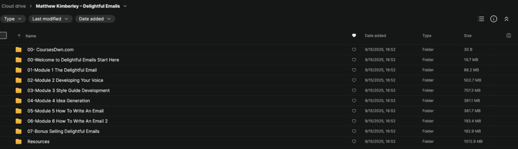 Matthew Kimberley – Delightful Emails