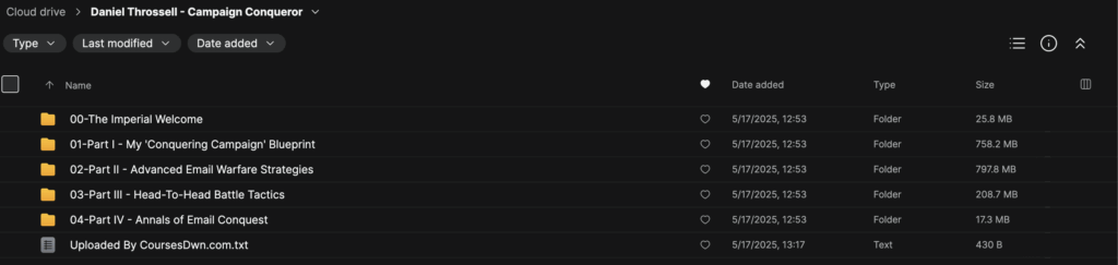 Daniel Throssell – Campaign Conqueror