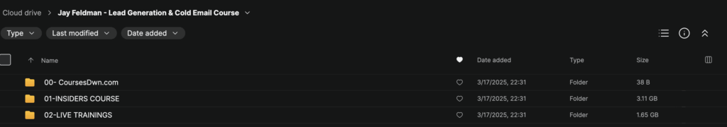 Jay Feldman – Lead Generation & Cold Email Course