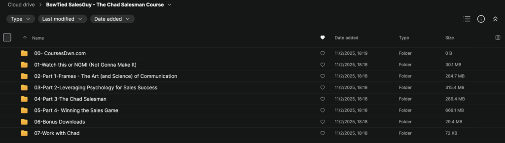 BowTied SalesGuy – The Chad Salesman Course