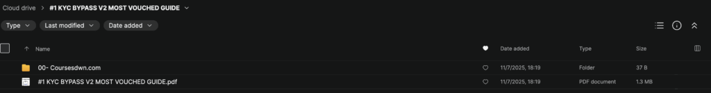 1 KYC BYPASS V2 MOST VOUCHED GUIDE