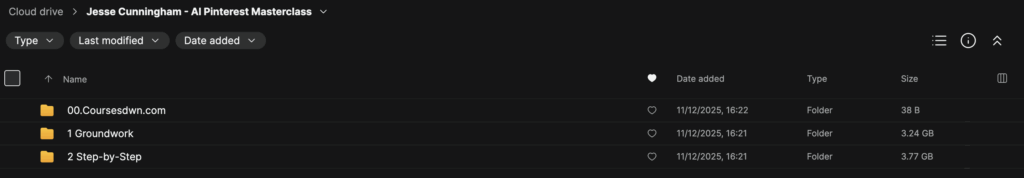 Jesse Cunningham – AI Pinterest Masterclass