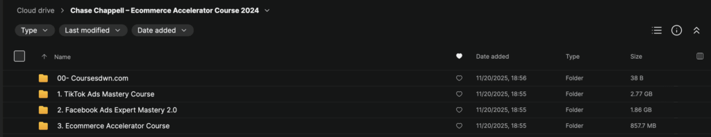 Chase Chappel – Ecommerce Accelerator Course 2024