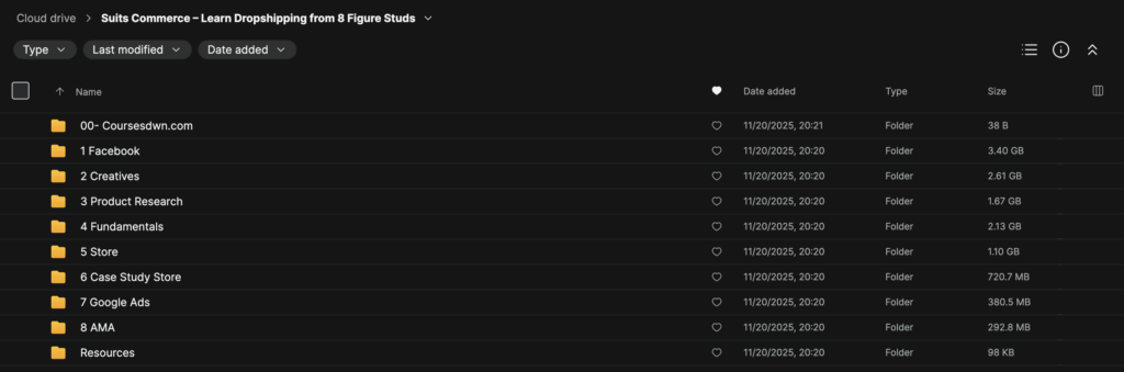 Suits Commerce – Learn Dropshipping from 8 Figure Studs