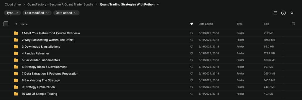 QuantFactory – Become A Quant Trader Bundle