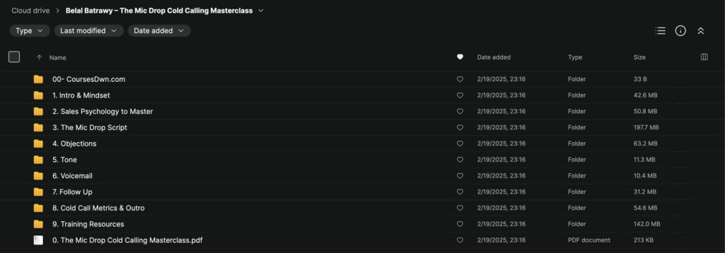 Belal Batrawy – The Mic Drop Cold Calling Masterclass