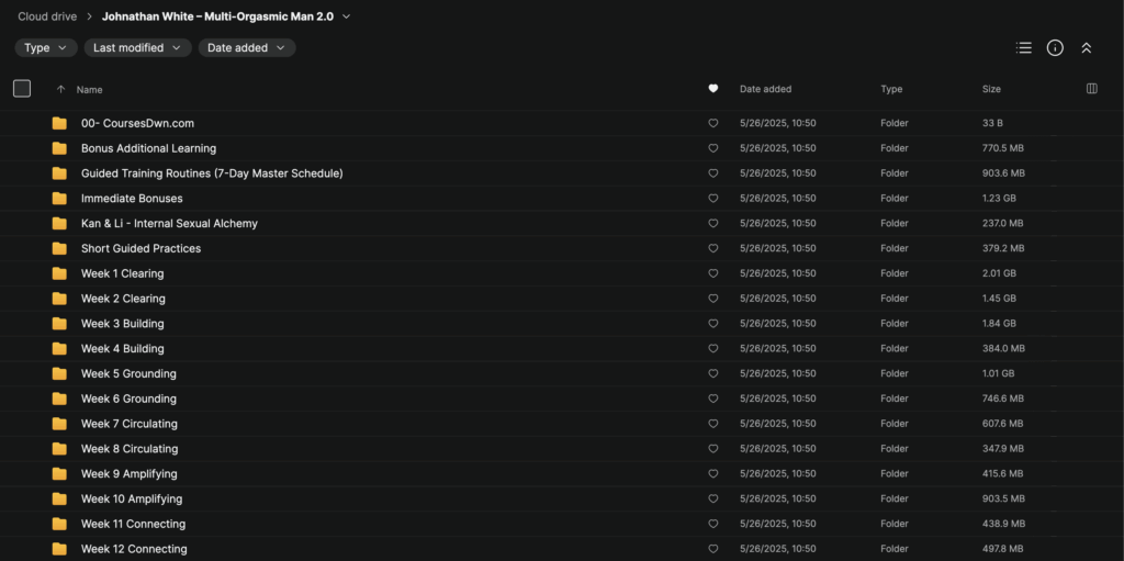 Johnathan White – Multi-Orgasmic Man 2.0