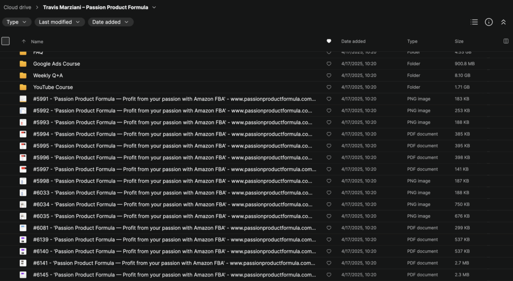 Travis Marziani – Passion Product Formula