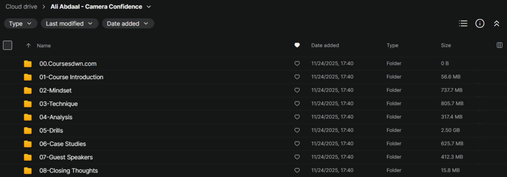 Ali Abdaal – Camera Confidence