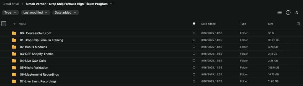 Simon Vernon – Drop Ship Formula High-Ticket Program