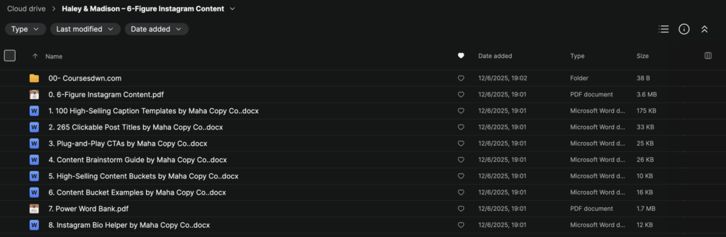 Haley & Madison – 6-Figure Instagram Content