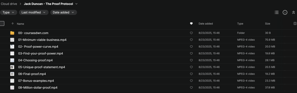 Jack Duncan – The Proof Protocol