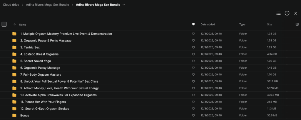 Adina Rivers – Mega Sex Bundle