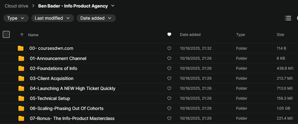 Ben Bader – Info Product Agency