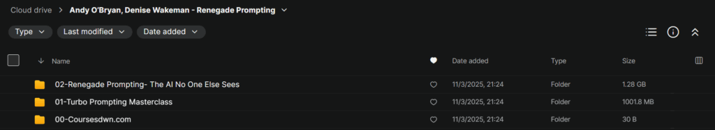 Andy O’Bryan & Denise Wakeman – Renegade Prompting