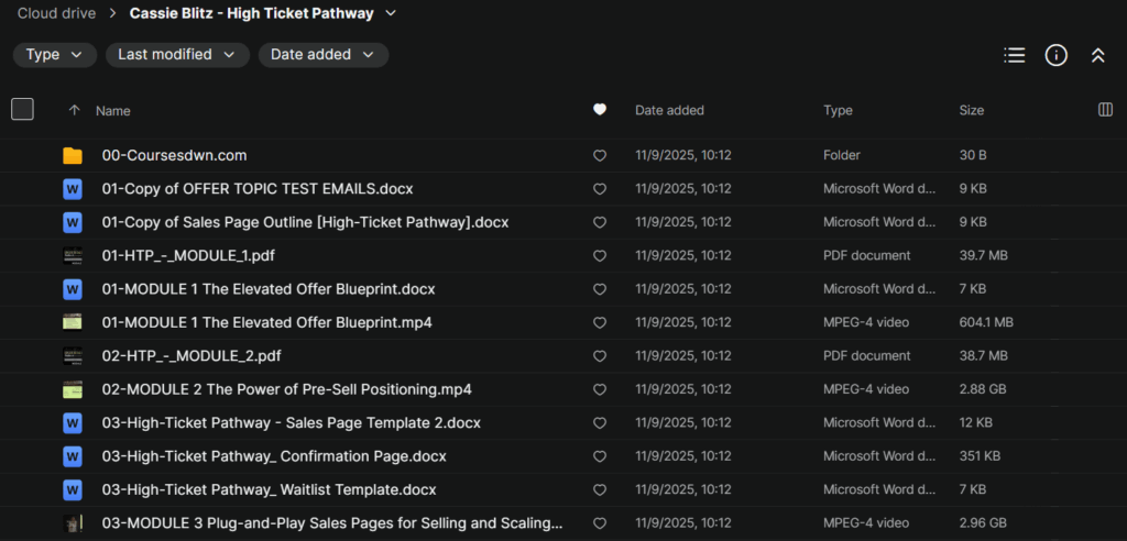 Cassie Blitz – High Ticket Pathway