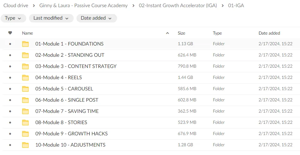 Ginny & Laura – Passive Course Academy