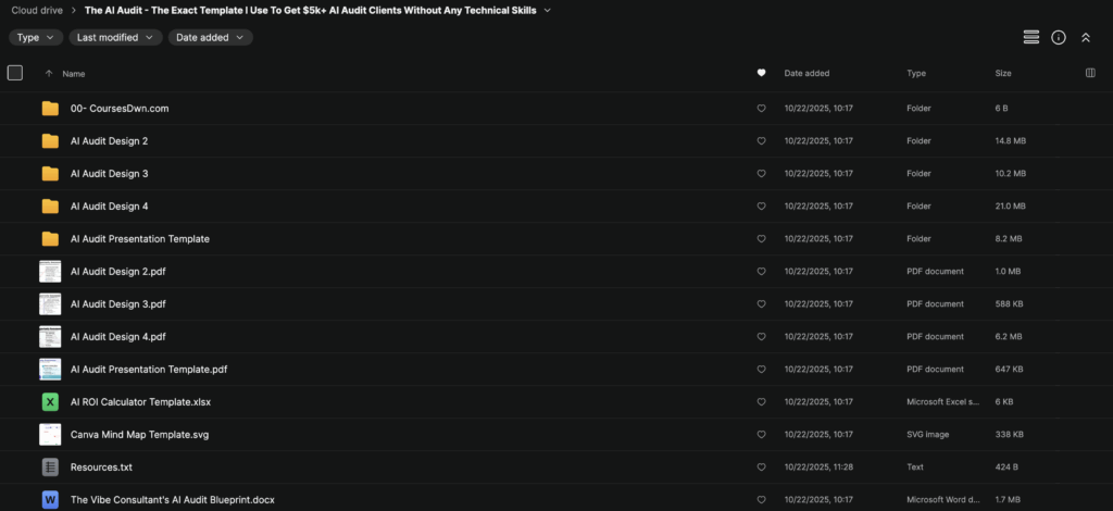 The AI Audit – The Exact Template I Use To Get $5k+ AI Audit Clients Without Any Technical Skills