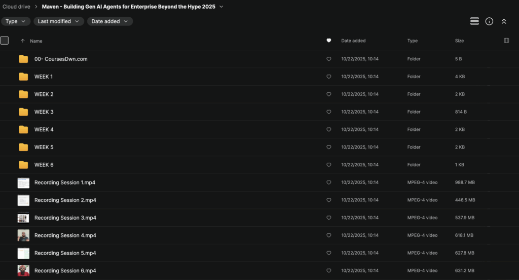 Maven – Building Gen AI Agents for Enterprise Beyond the Hype 2025