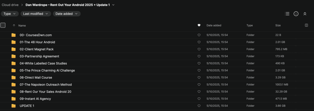 Dan Wardrope – Rent Out Your Android 2025