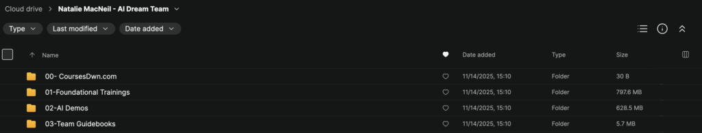 Natalie MacNeil – AI Dream Team