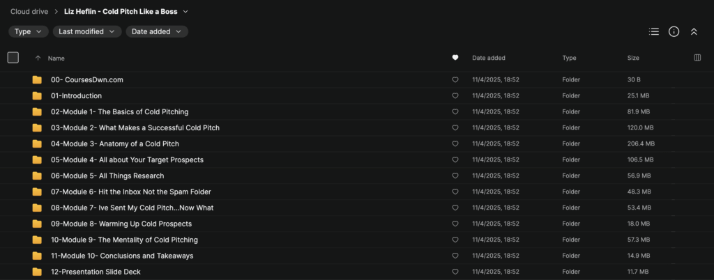 Liz Heflin – Cold Pitch Like a Boss