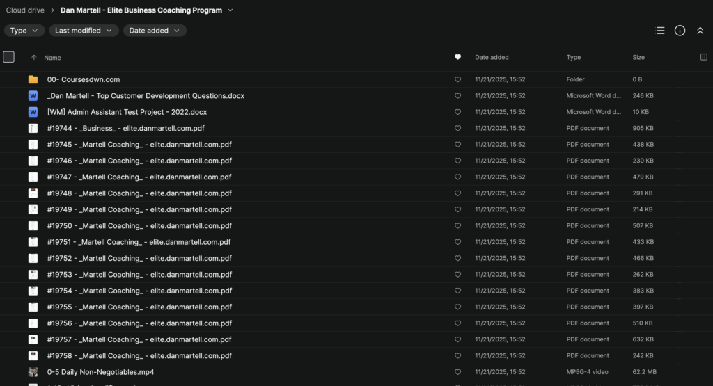 Dan Martell – Elite Business Coaching Program