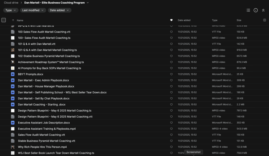 Dan Martell – Elite Business Coaching Program