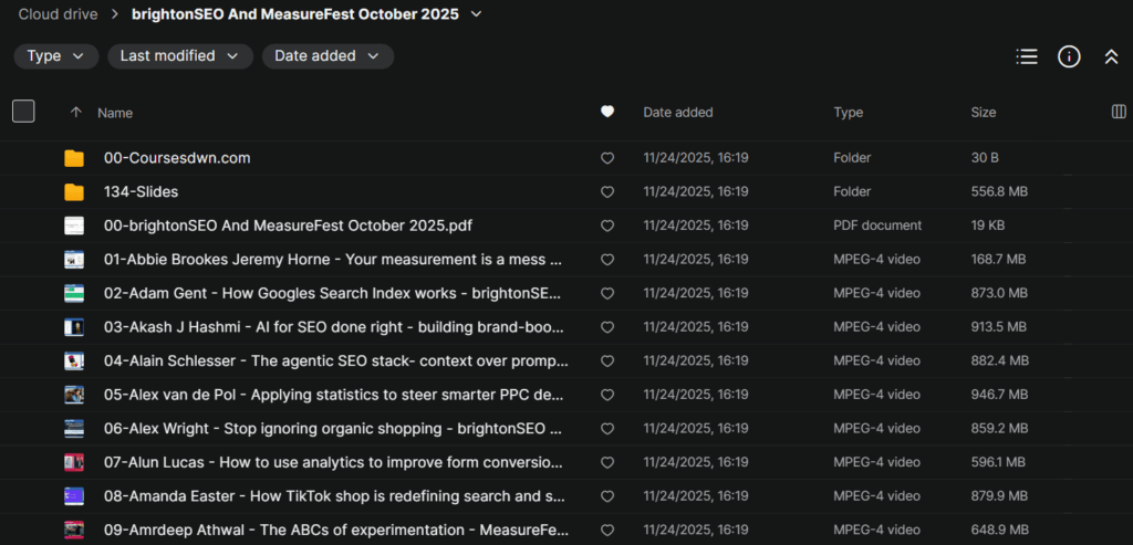 brightonSEO And MeasureFest October 2025