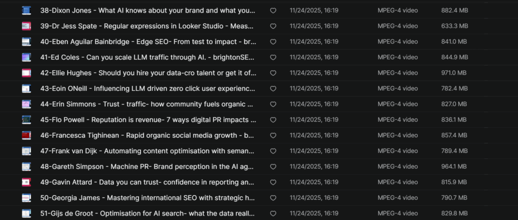 brightonSEO And MeasureFest October 2025