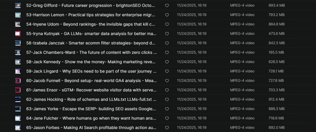 brightonSEO And MeasureFest October 2025