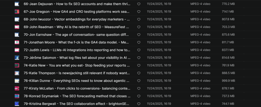 brightonSEO And MeasureFest October 2025