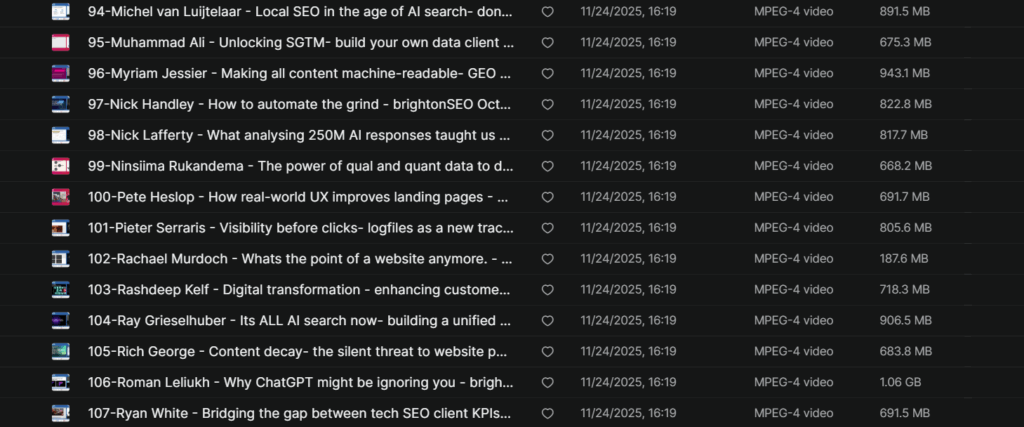 brightonSEO And MeasureFest October 2025