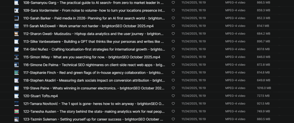 brightonSEO And MeasureFest October 2025