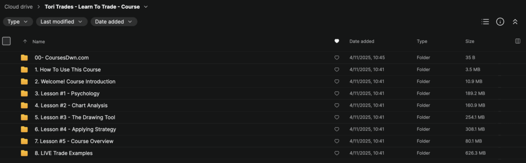 Tori Trades – Learn To Trade