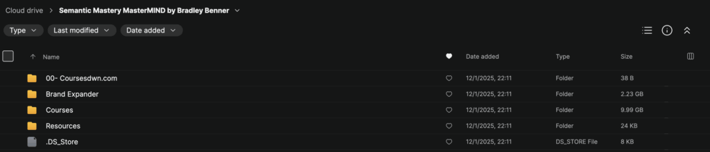 Bradley Benner – Semantic Mastery MasterMIND