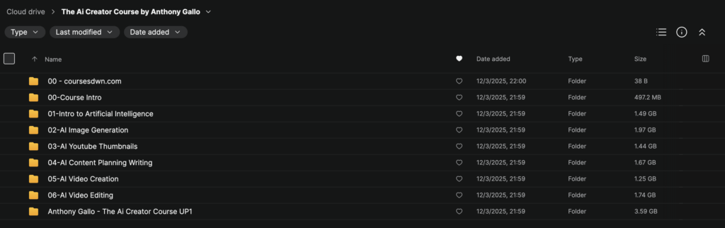 Anthony Gallo – The Ai Creator Course