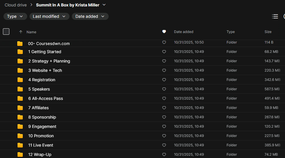 Summit In A Box by Krista Miller