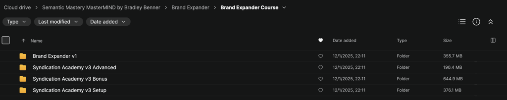 Bradley Benner – Semantic Mastery MasterMIND