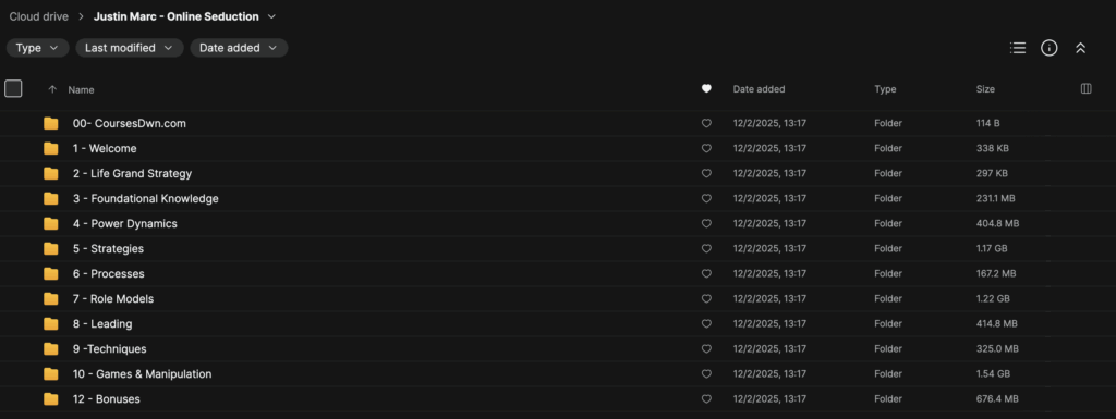 Justin Marc – Online Seduction