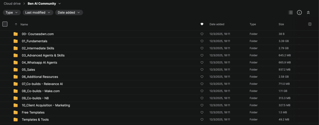 Ben AI Community & Templates