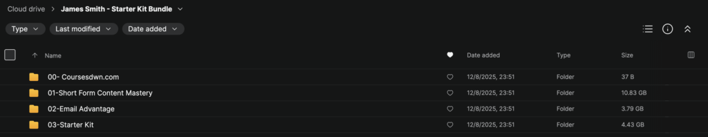 James Smith – Starter Kit Bundle