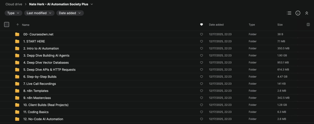 Nate Herk – AI Automation Society Plus