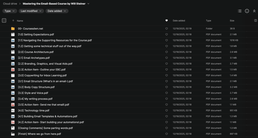 Will Steiner – Mastering the Email-Based Course